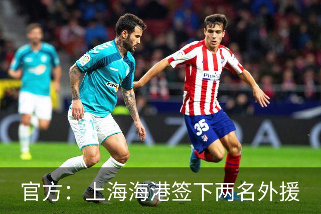 官方：上海海港签下两名外援